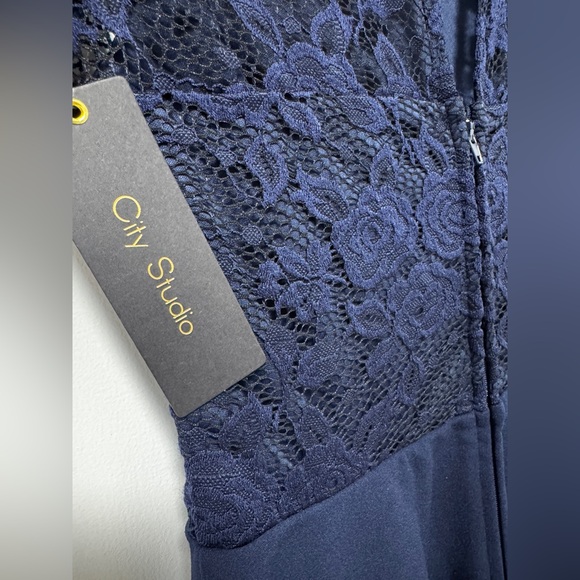 city studio navy blue dress Callie Dress in Navy  Ivy City Co